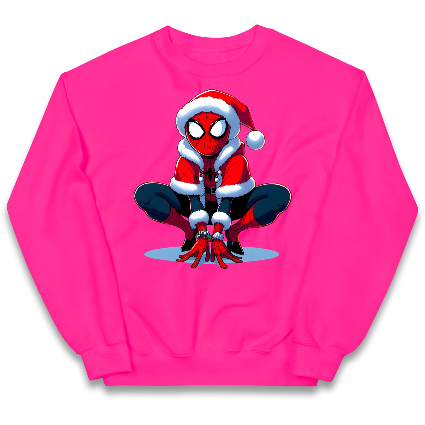 Spiderman Santa kids sweatshirt