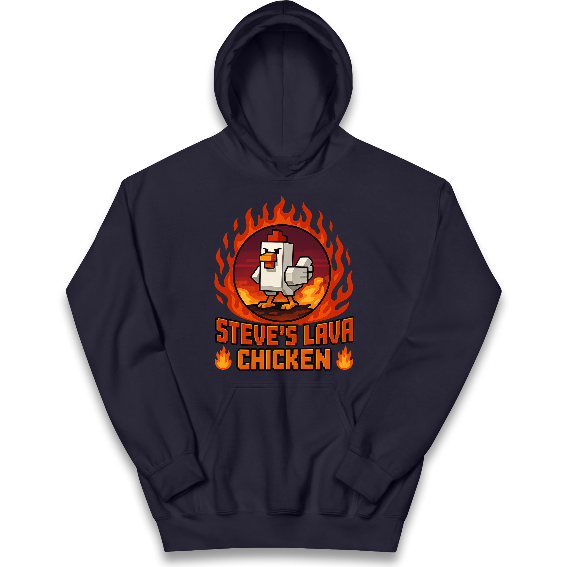 Steve's Lava Chicken Kids Hoodie