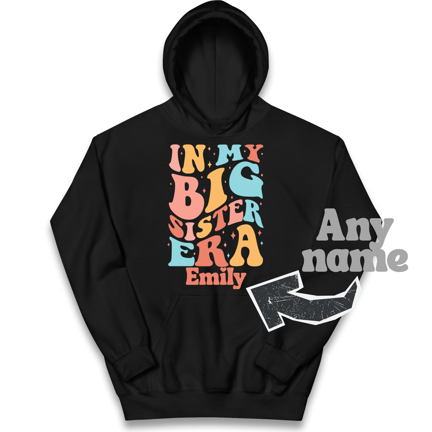 Big Sister Kids Hoodie 