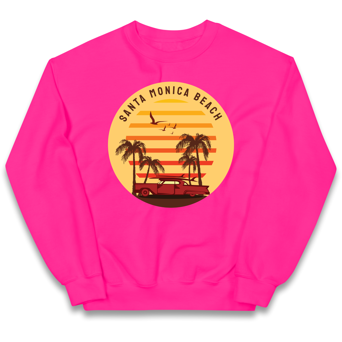 Santa Monica Beach kids sweatshirt