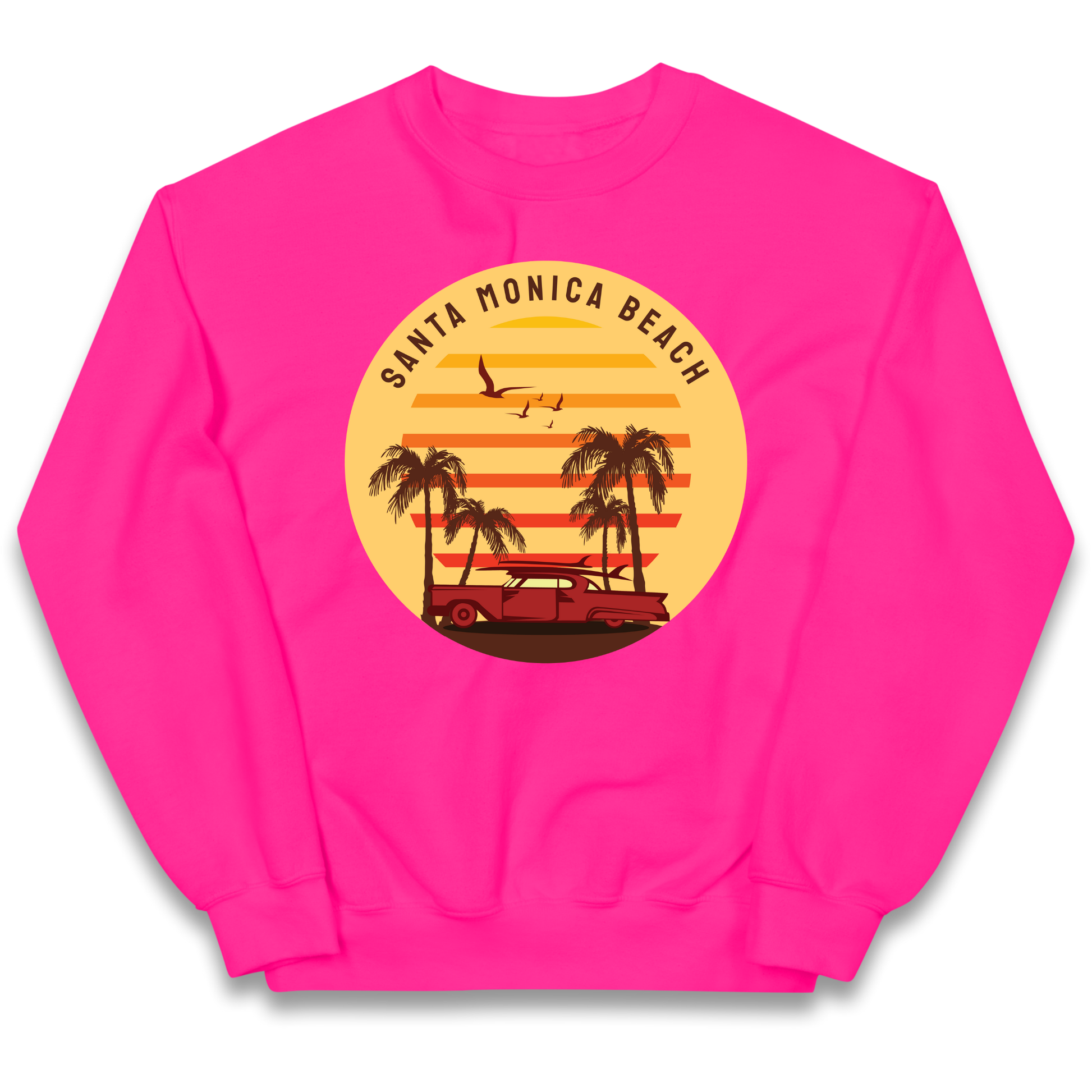 Santa Monica Beach kids sweatshirt