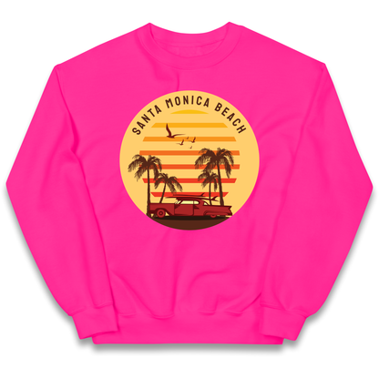 Santa Monica Beach kids sweatshirt