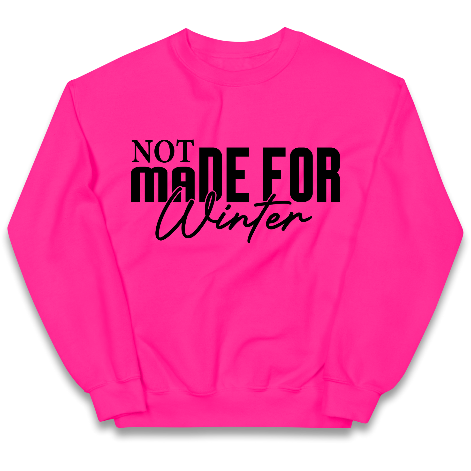 Not Made For Winter Christmas kids sweatshirt