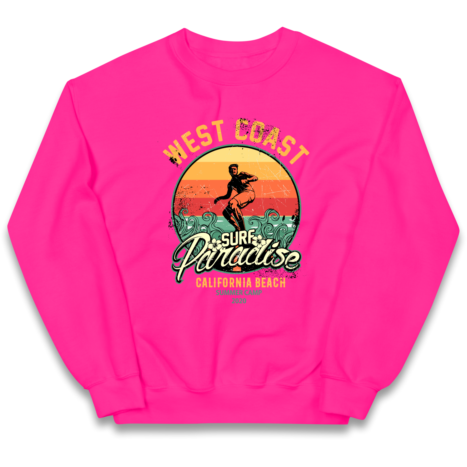 West Coast Surf Paradise kids sweatshirt