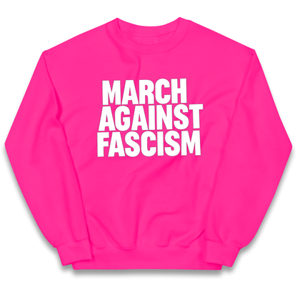 March Against Fascism kids sweatshirt