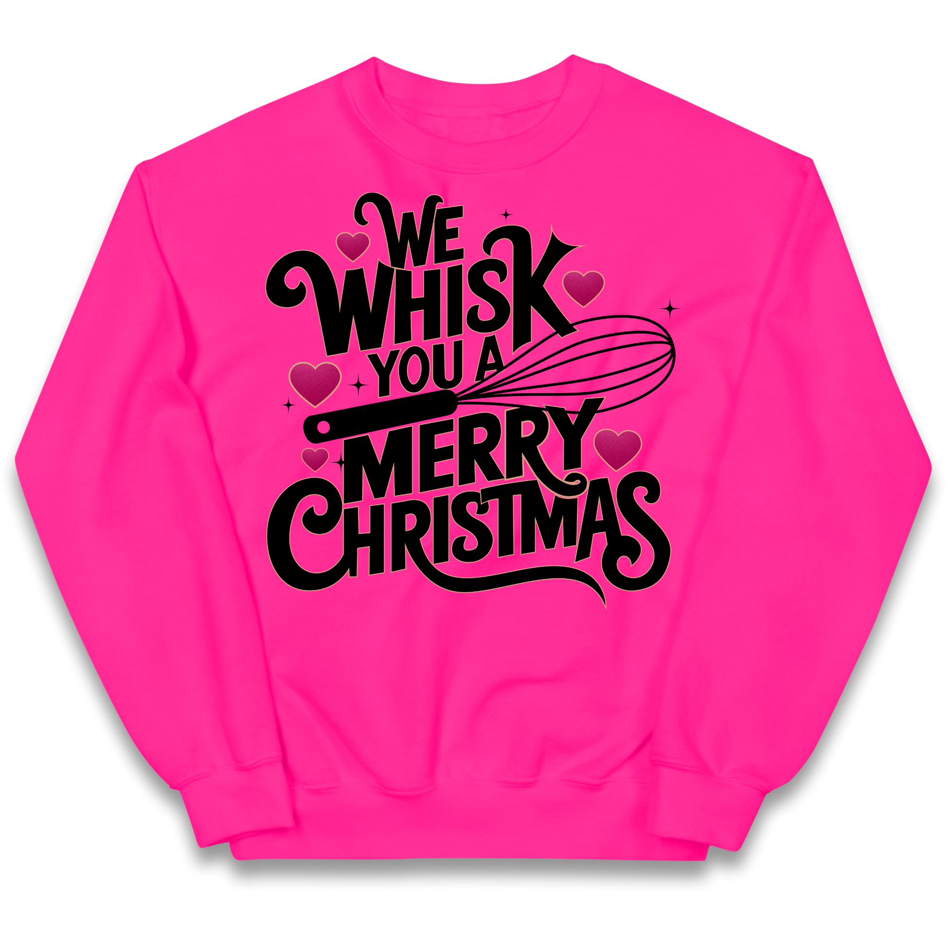 We Whisk You a Merry Christmas kids sweatshirt