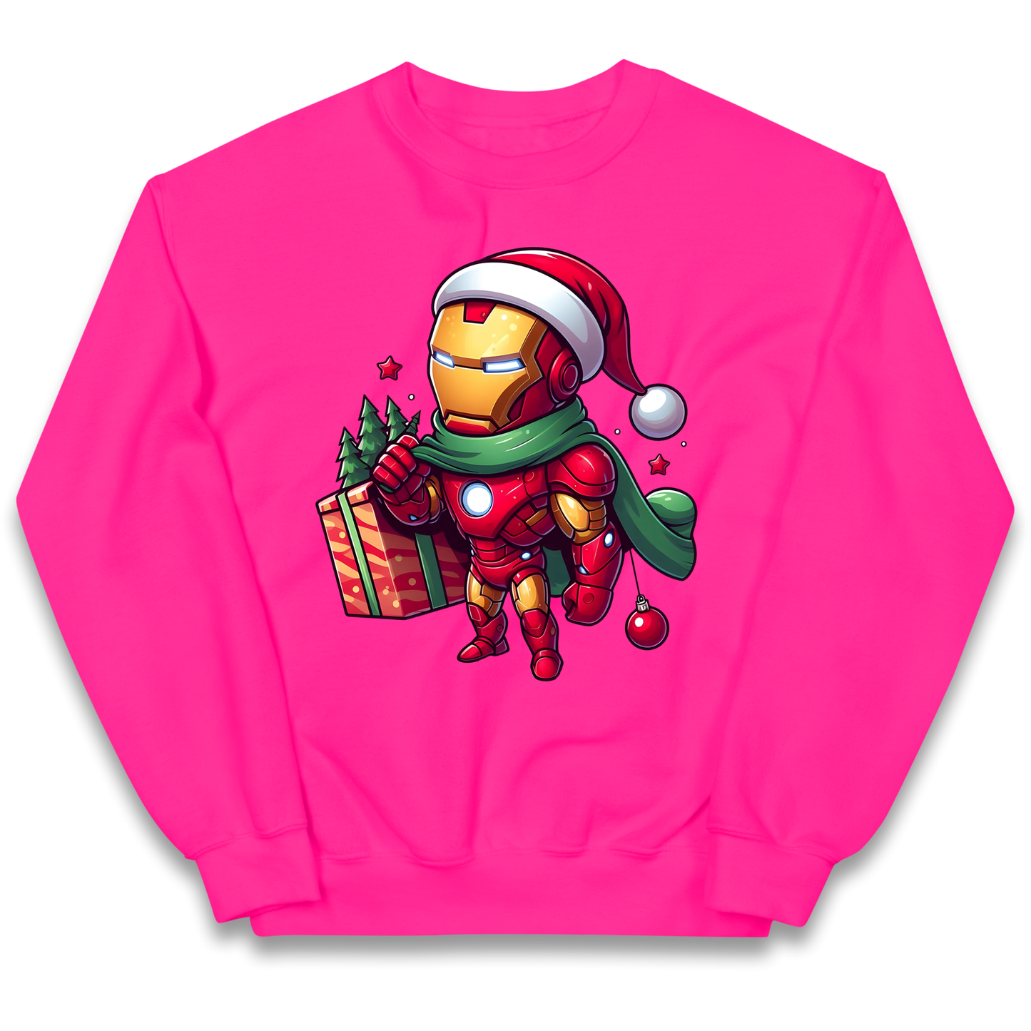 Ironman Santa kids sweatshirt