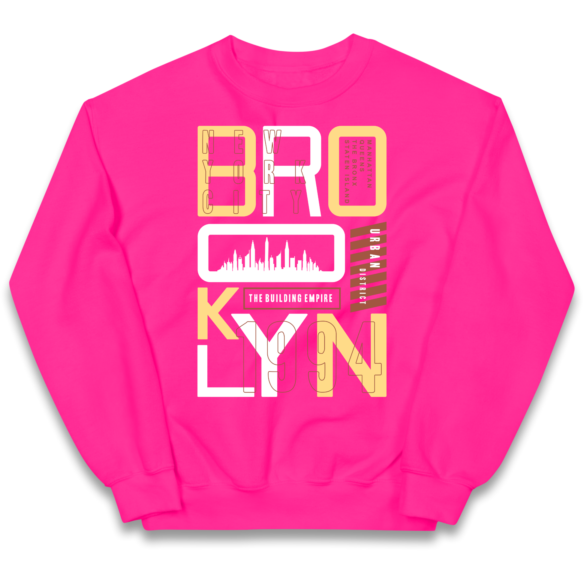 Brooklyn New York Urban District kids sweatshirt