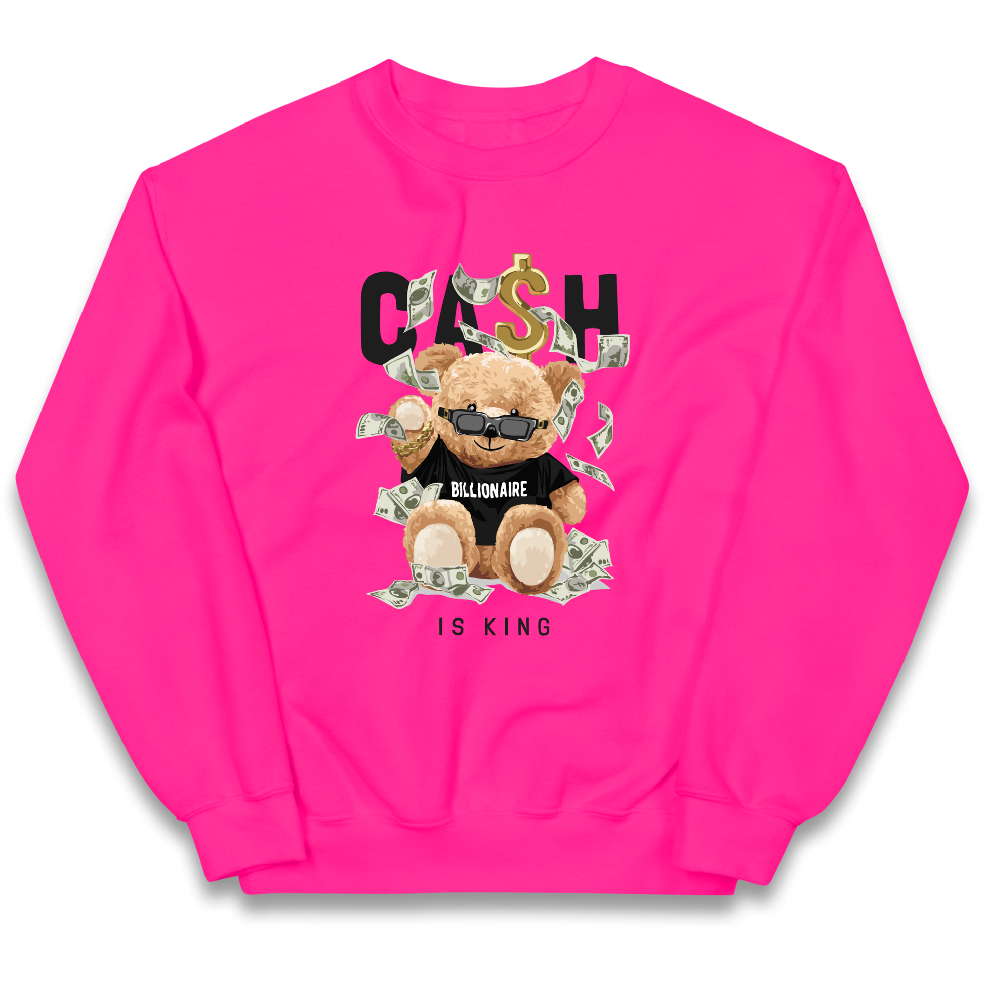 Teddy Bear Billionaire Streetwear kids sweatshirt