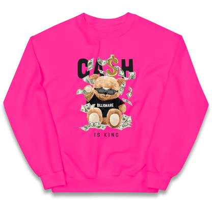 Teddy Bear Billionaire Streetwear kids sweatshirt