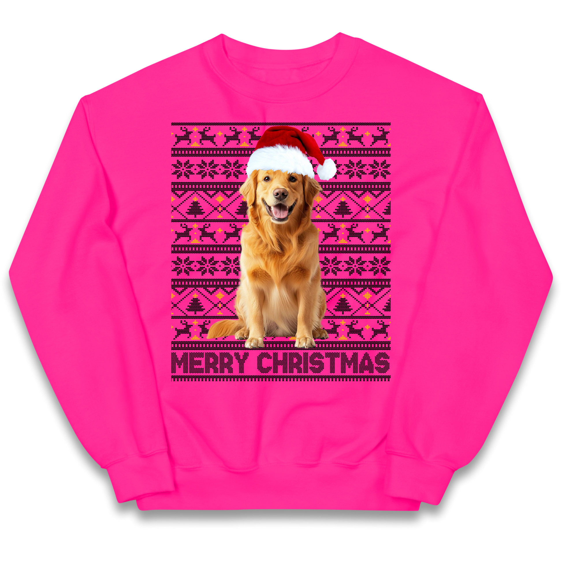 Merry Christmas Dog kids sweatshirt