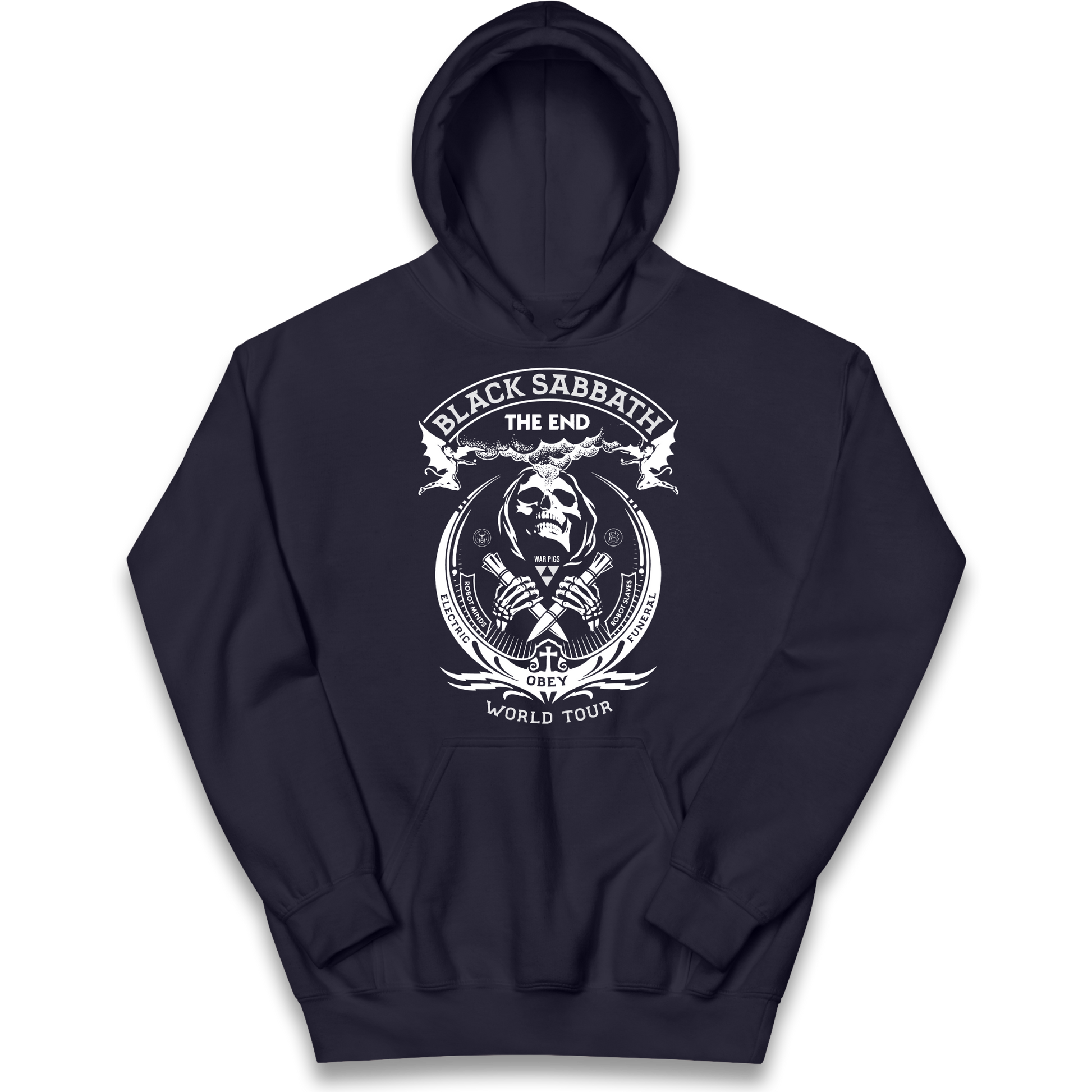 Black Sabbath The End World Tour Kids Hoodie
