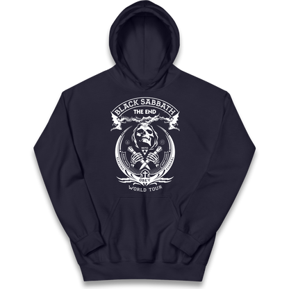 Black Sabbath The End World Tour Kids Hoodie