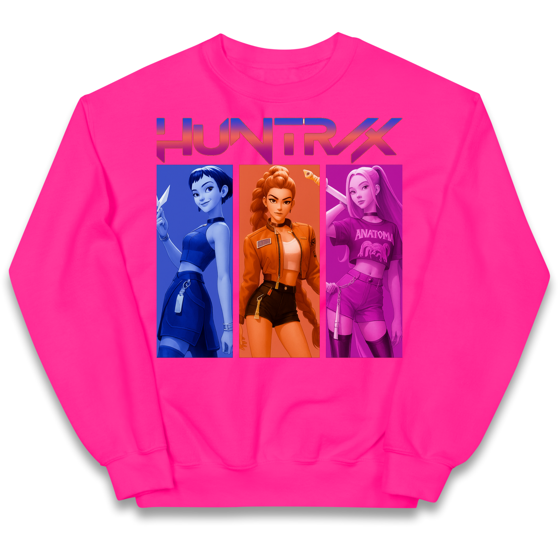 Kpop Demon Hunters Huntrix kids sweatshirt