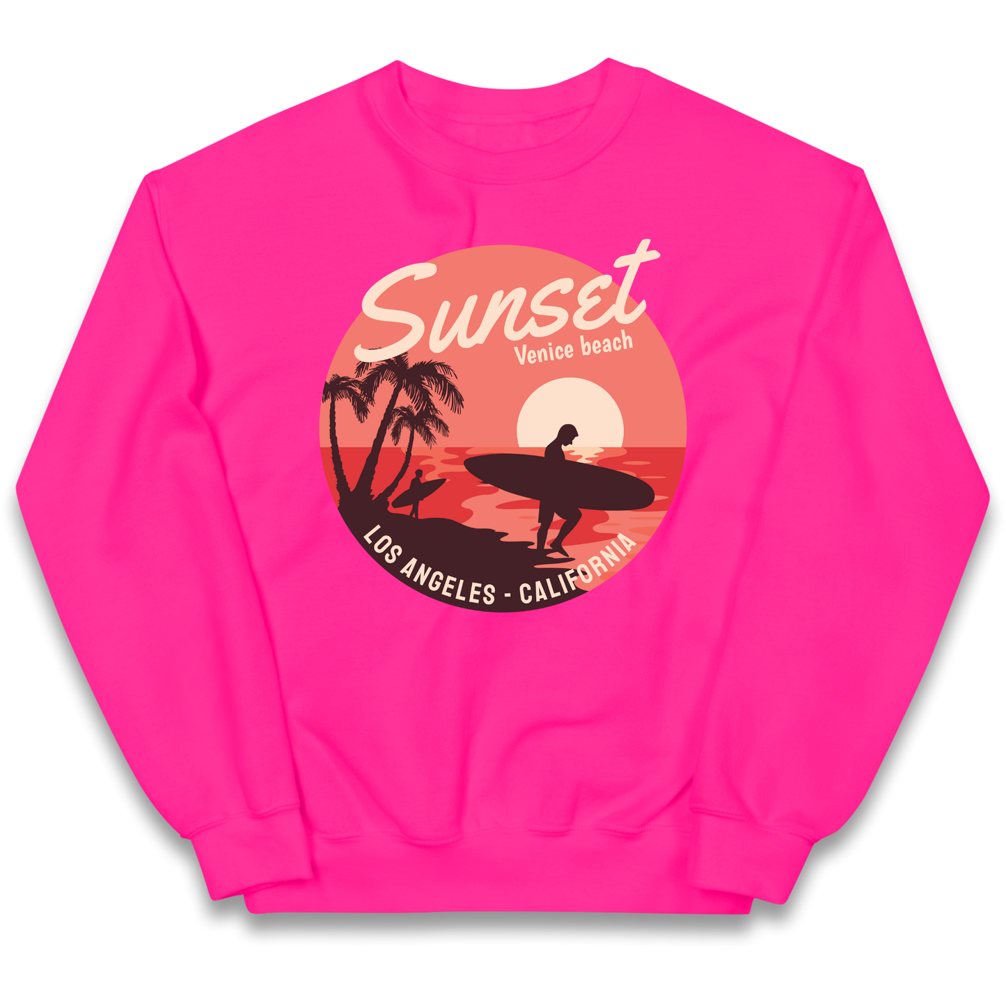 Sunset Venice Beach kids sweatshirt