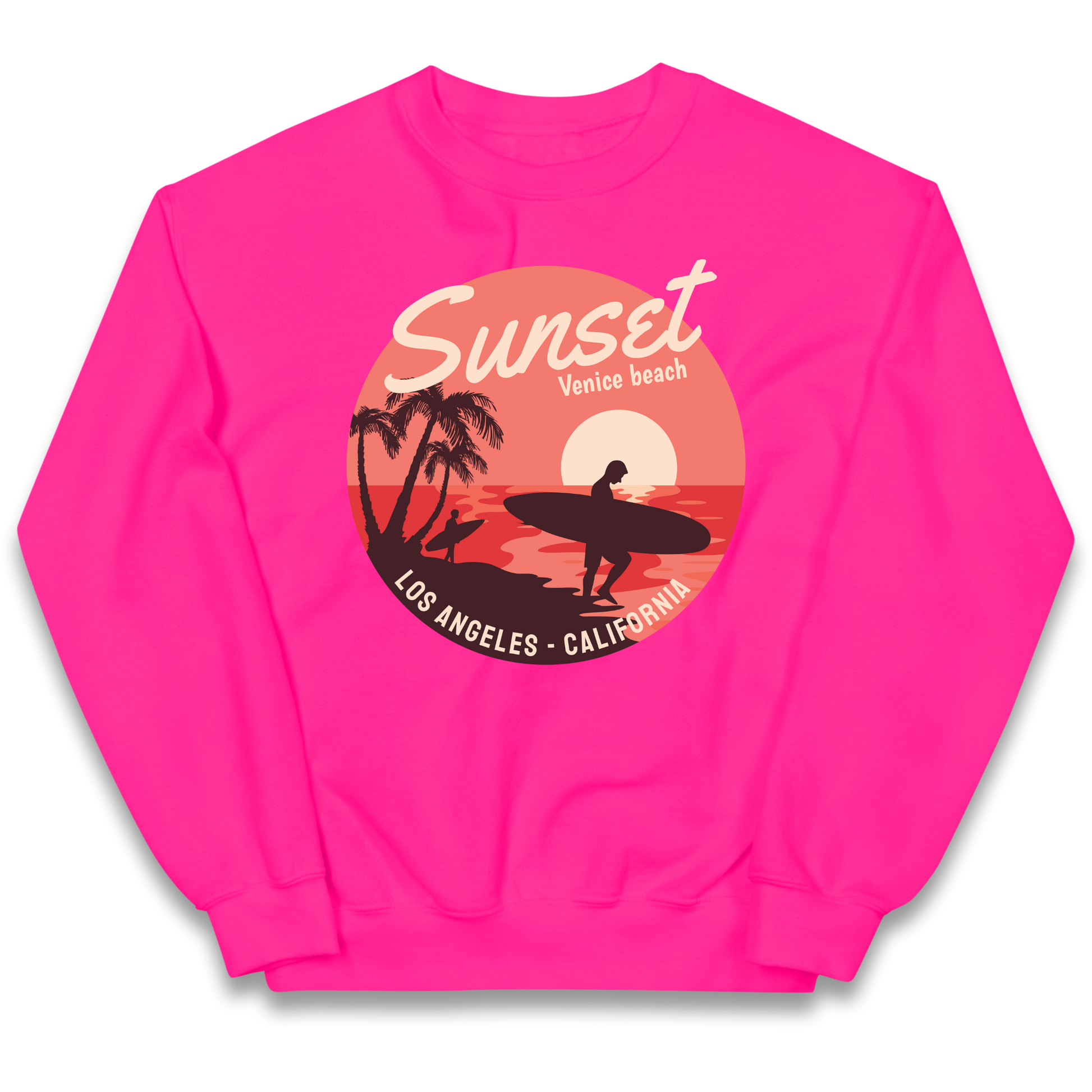 Sunset Venice Beach kids sweatshirt