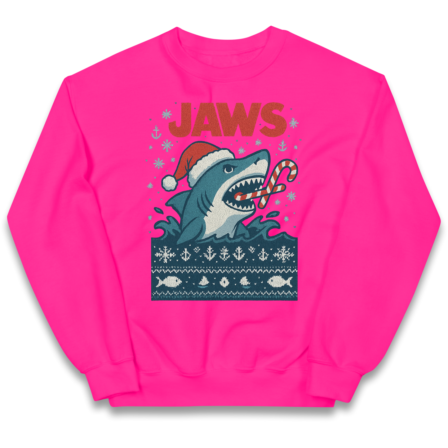 Jaws Christmas kids sweatshirt