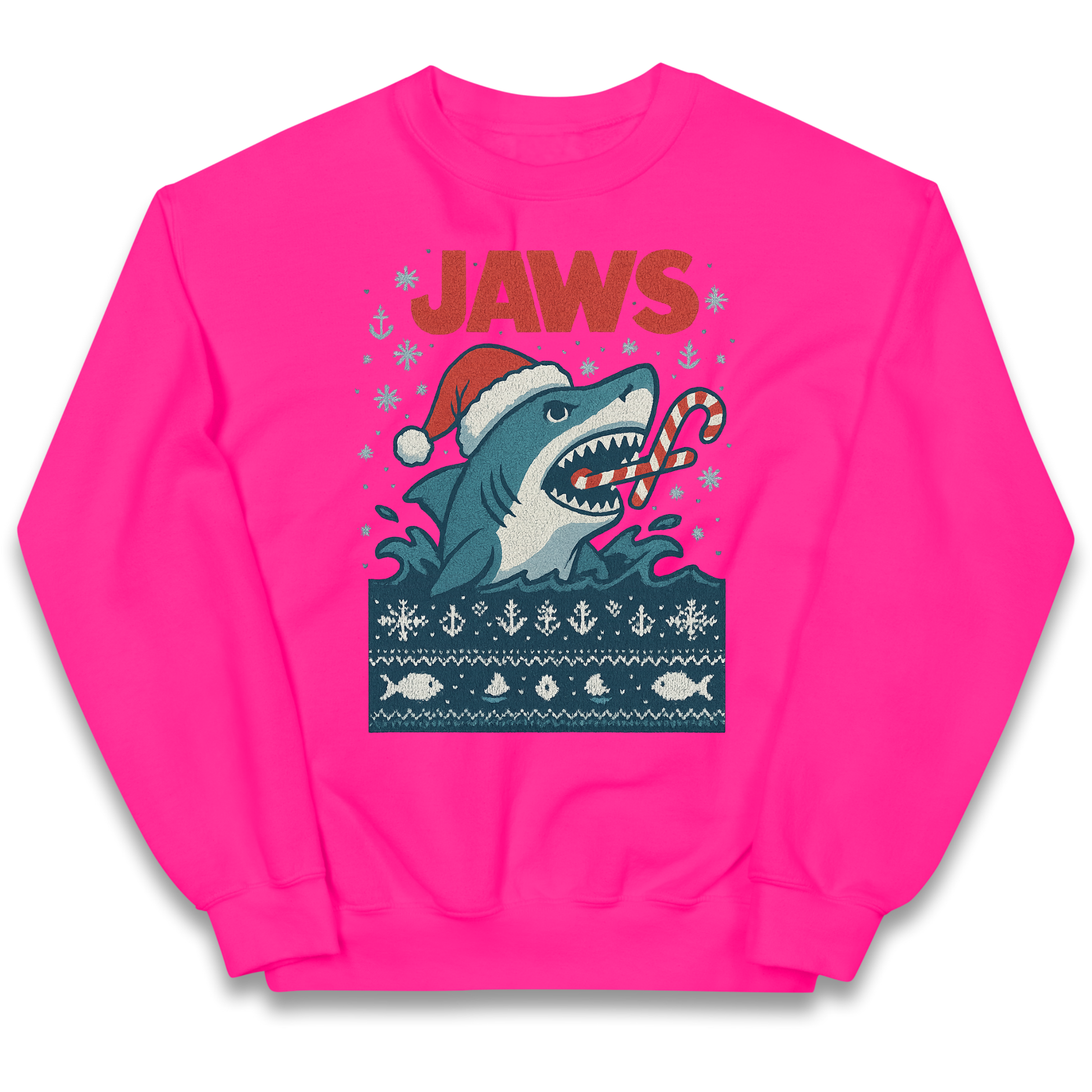 Jaws Christmas kids sweatshirt