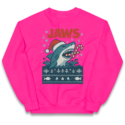 Jaws Christmas kids sweatshirt