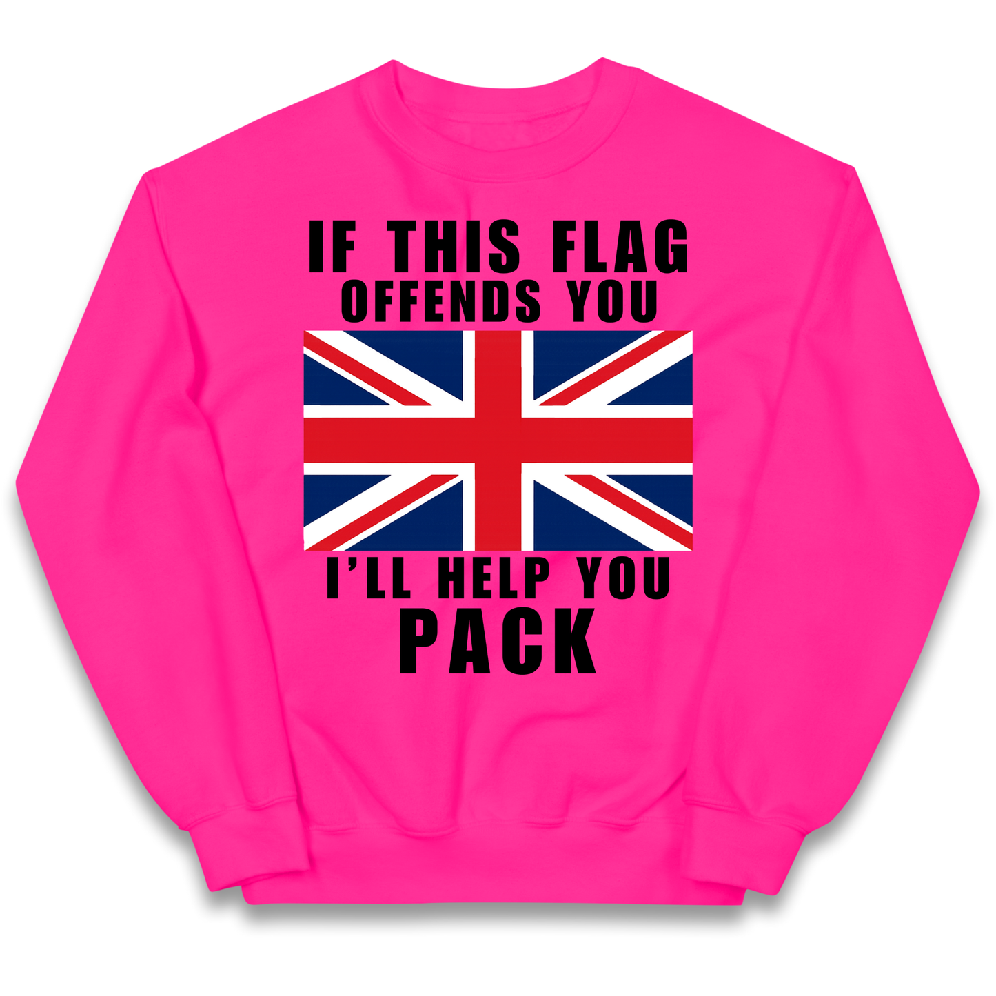 If This Flag Offends You I Will Help You Pack kids sweatshirt
