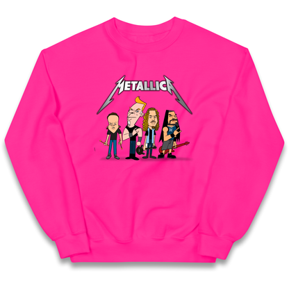 Metallica Cartoon kids sweatshirt