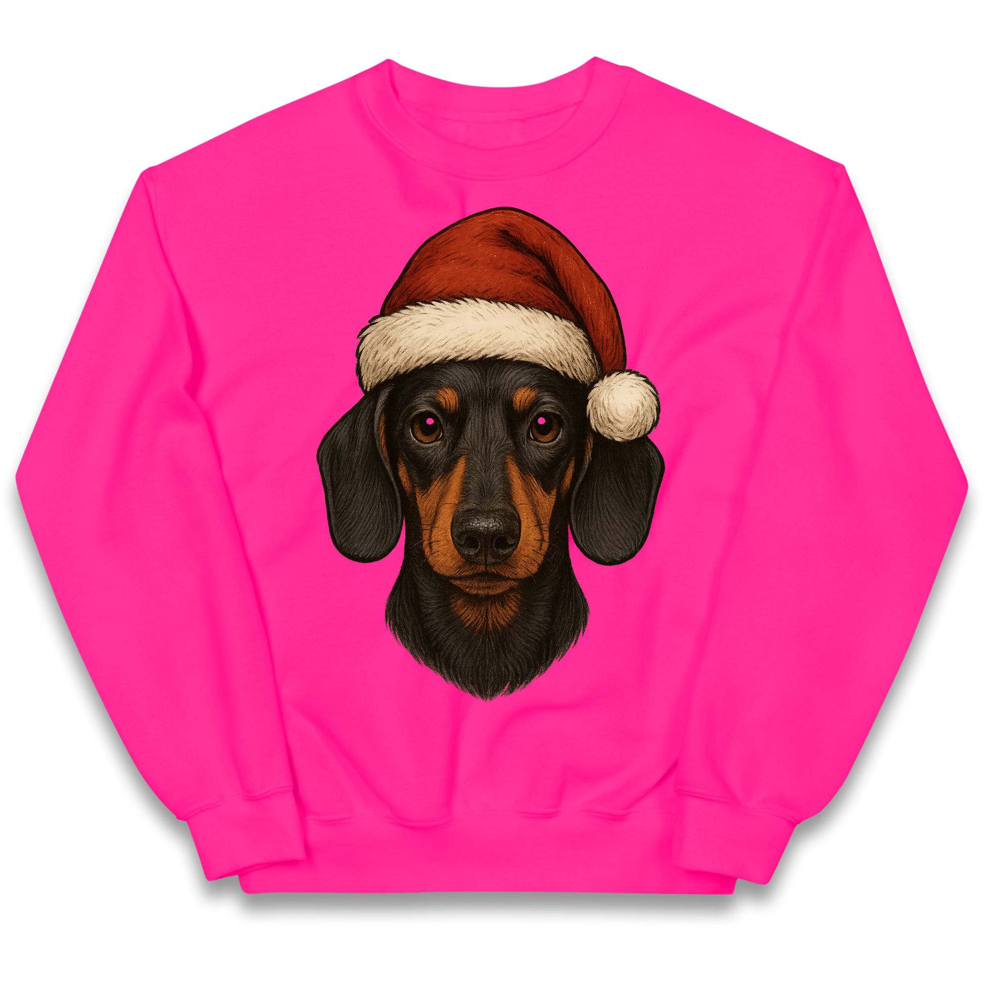 Sausage Dog Christmas Kids Jumper