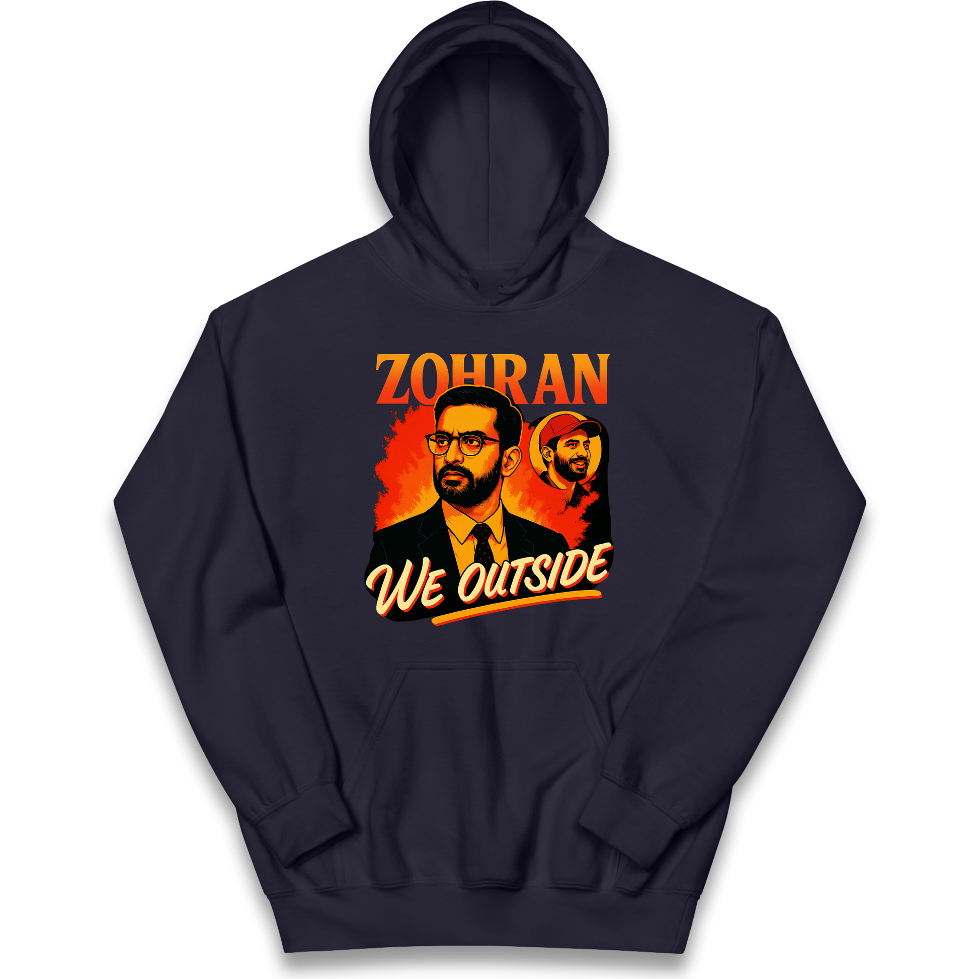 Zohran Mamdani Kids Hoodie