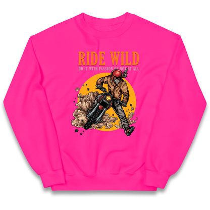 Ride Wild kids sweatshirt