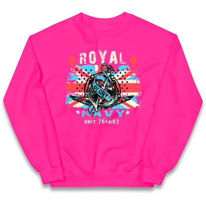 Royal Navy Glory Unit 764H83 kids sweatshirt
