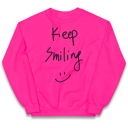 Keep Smiling kids sweatshirt
