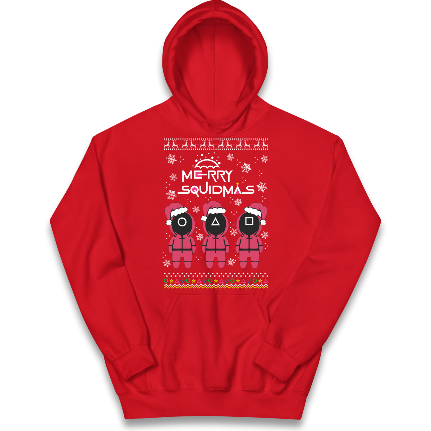 merry Squidmas Kids Hoodie