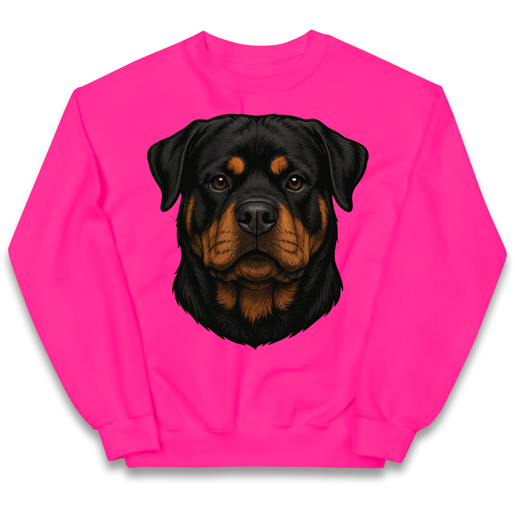 Rottweiler Face kids sweatshirt