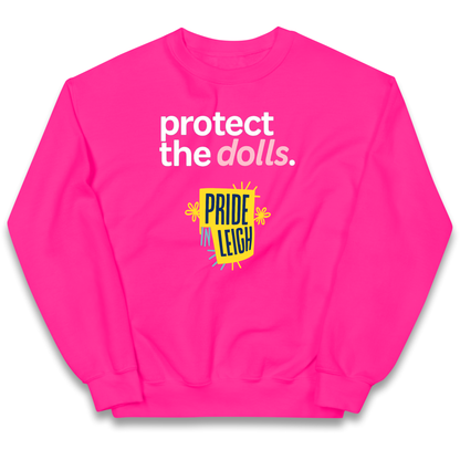 Protect The Dolls Slogan kids sweatshirt