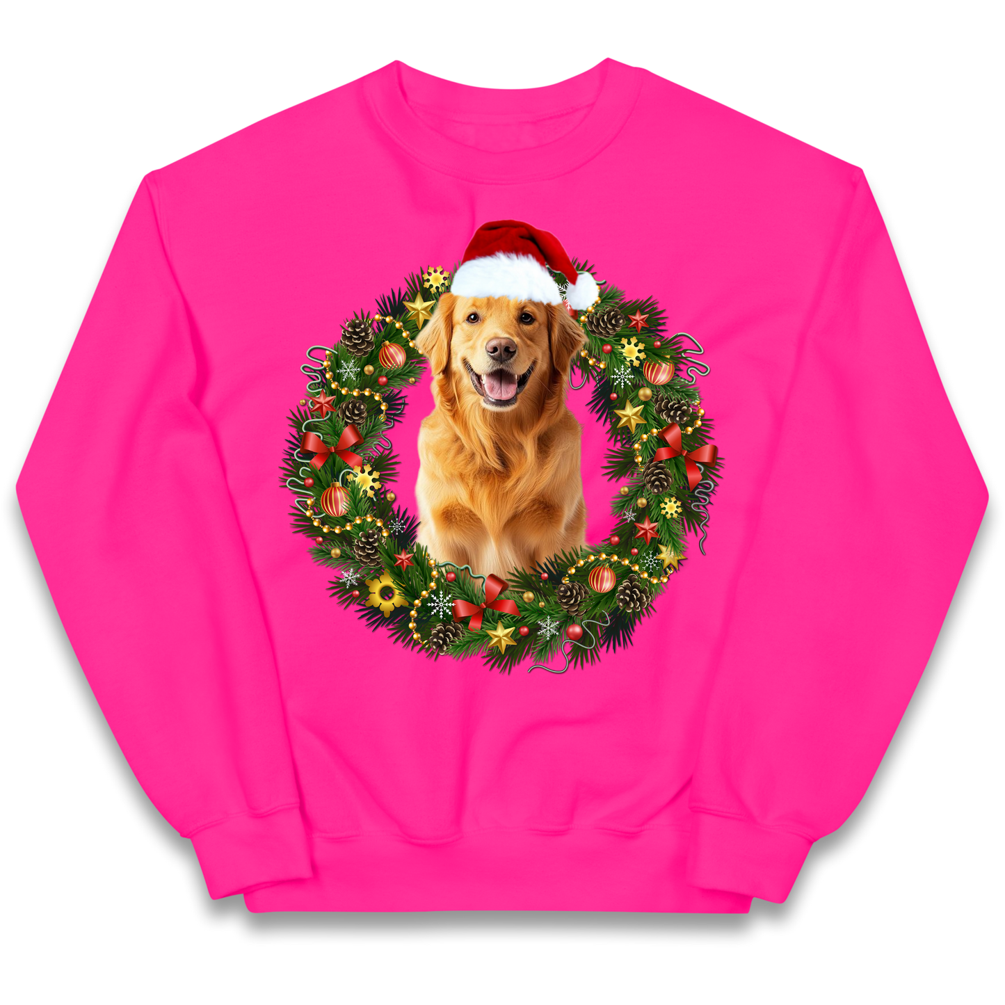 Dog Christmas kids sweatshirt