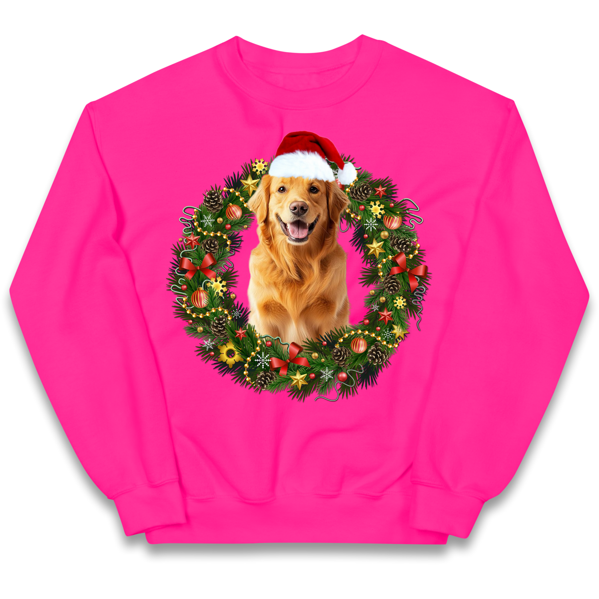Dog Christmas kids sweatshirt