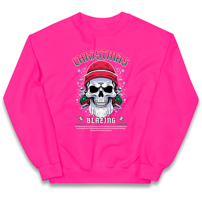 Christmas Blazing kids sweatshirt