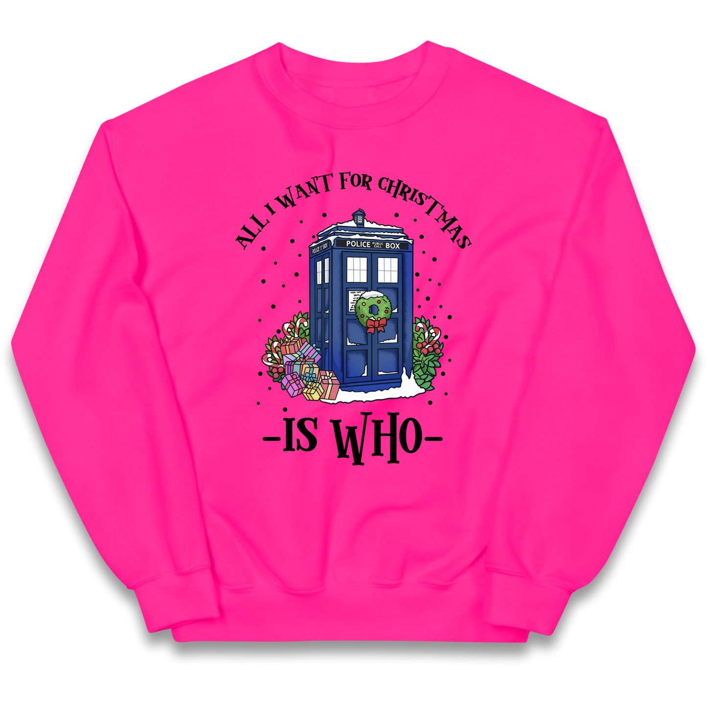 Dr Who Christmas kids sweatshirt