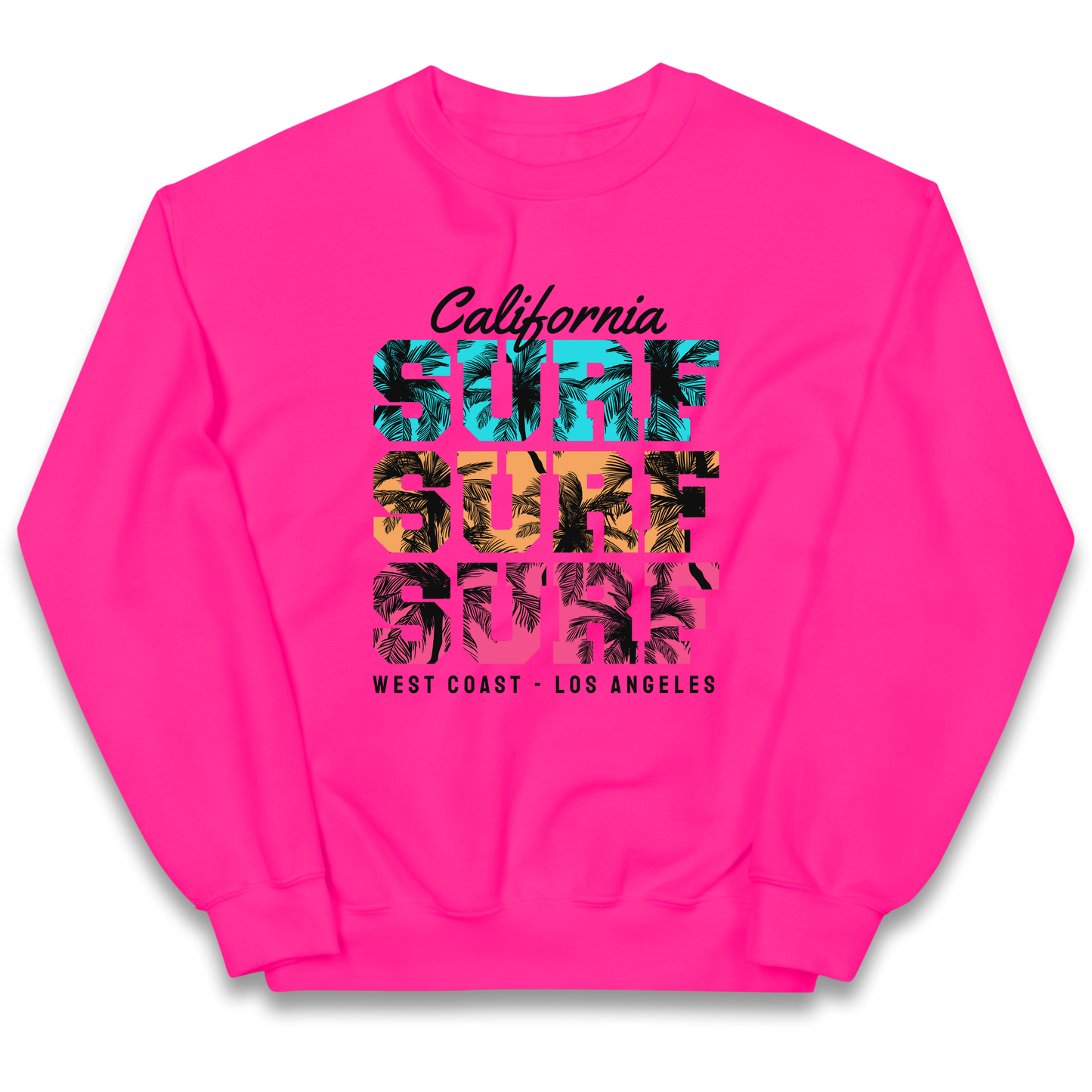 California Surf Surf Surf kids sweatshirt
