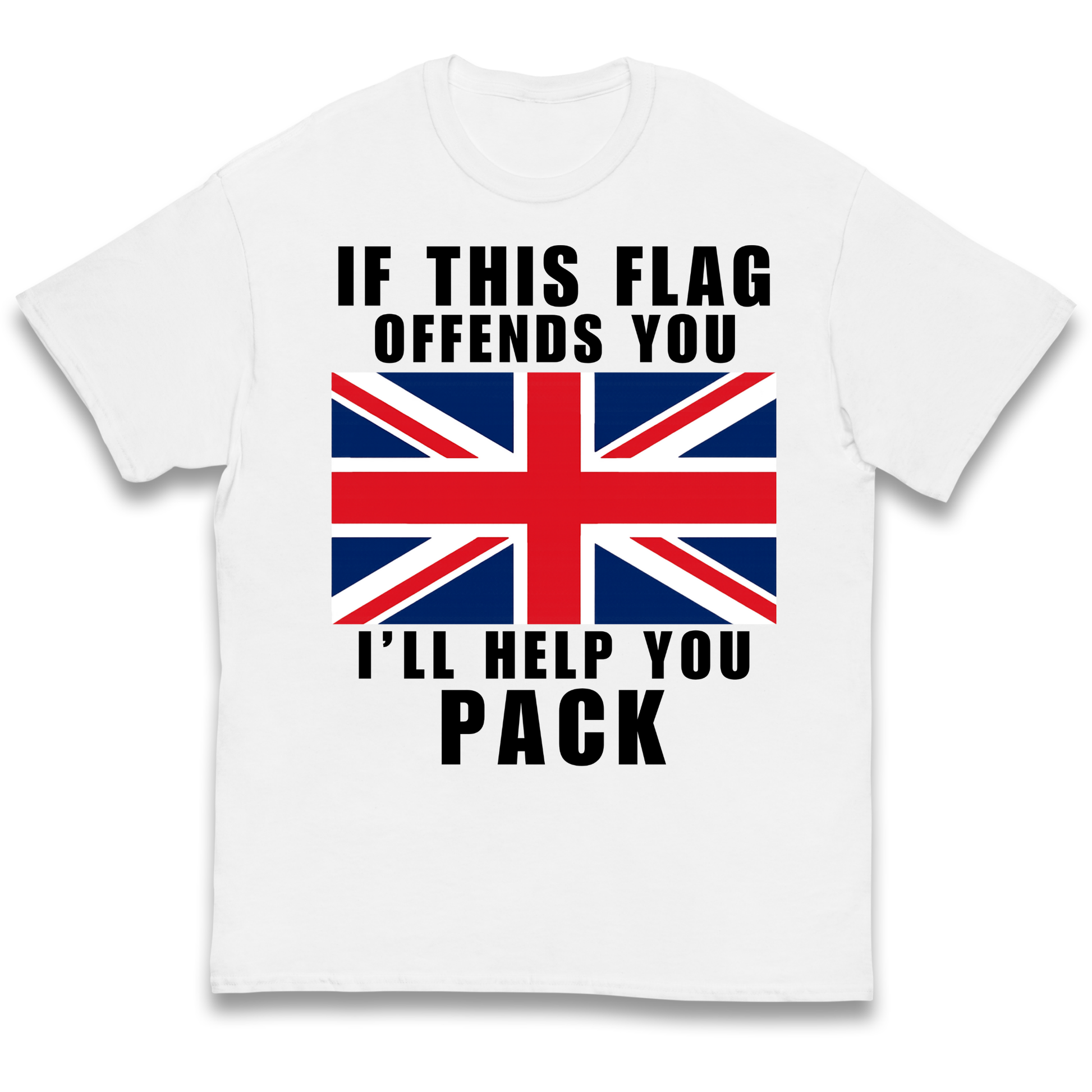 If This Flag Offends You I Will Help You Pack kids t shirt