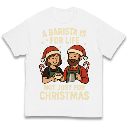 Barista Christmas Kids T Shirt