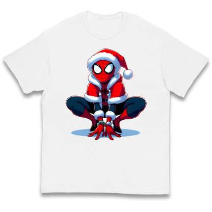Spiderman Santa kids t shirt