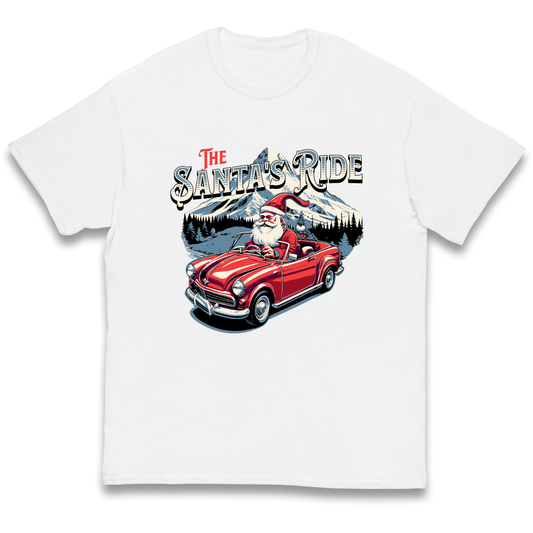 The Santas Ride Christmas kids t shirt