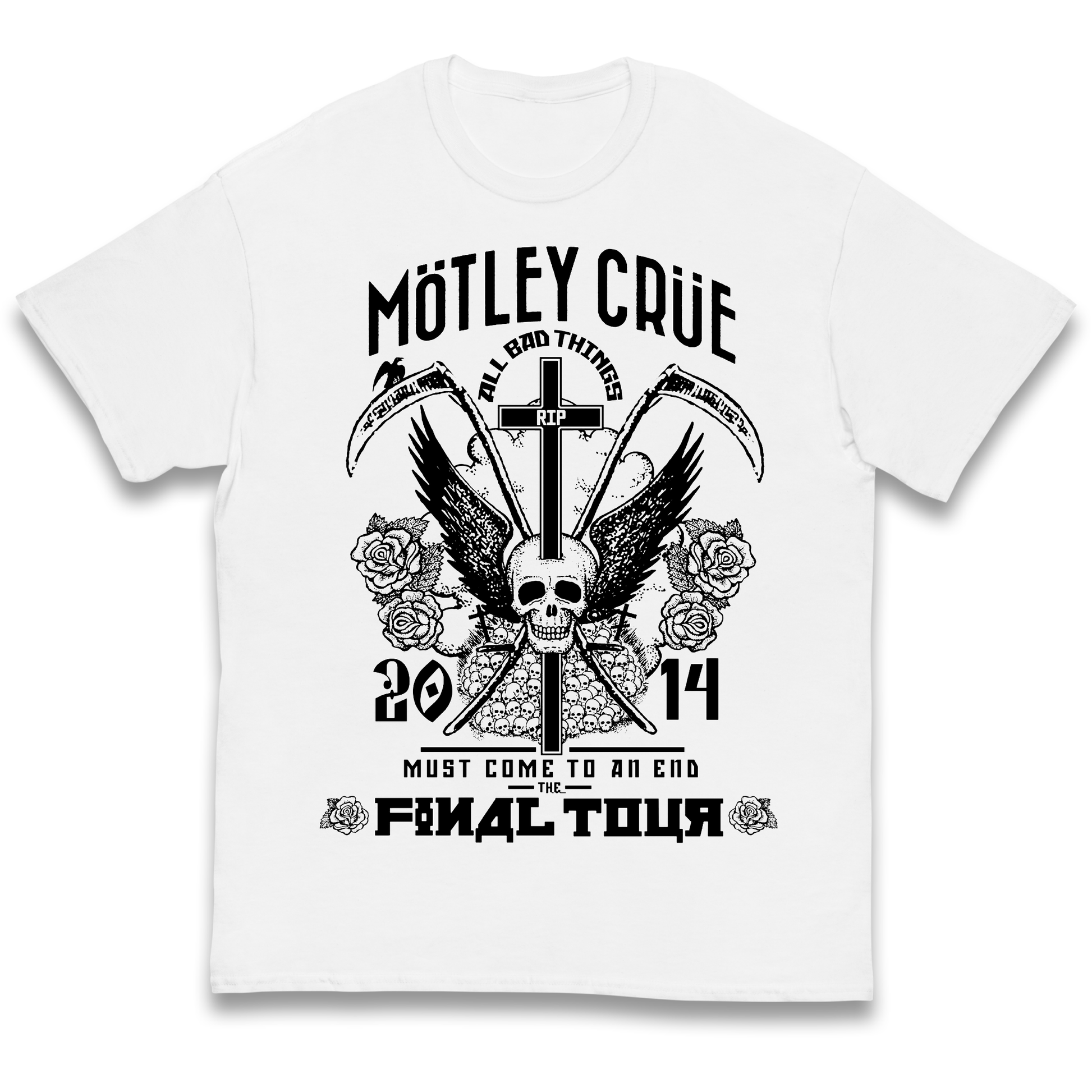 Motley Crue All Bad Things kids t shirt
