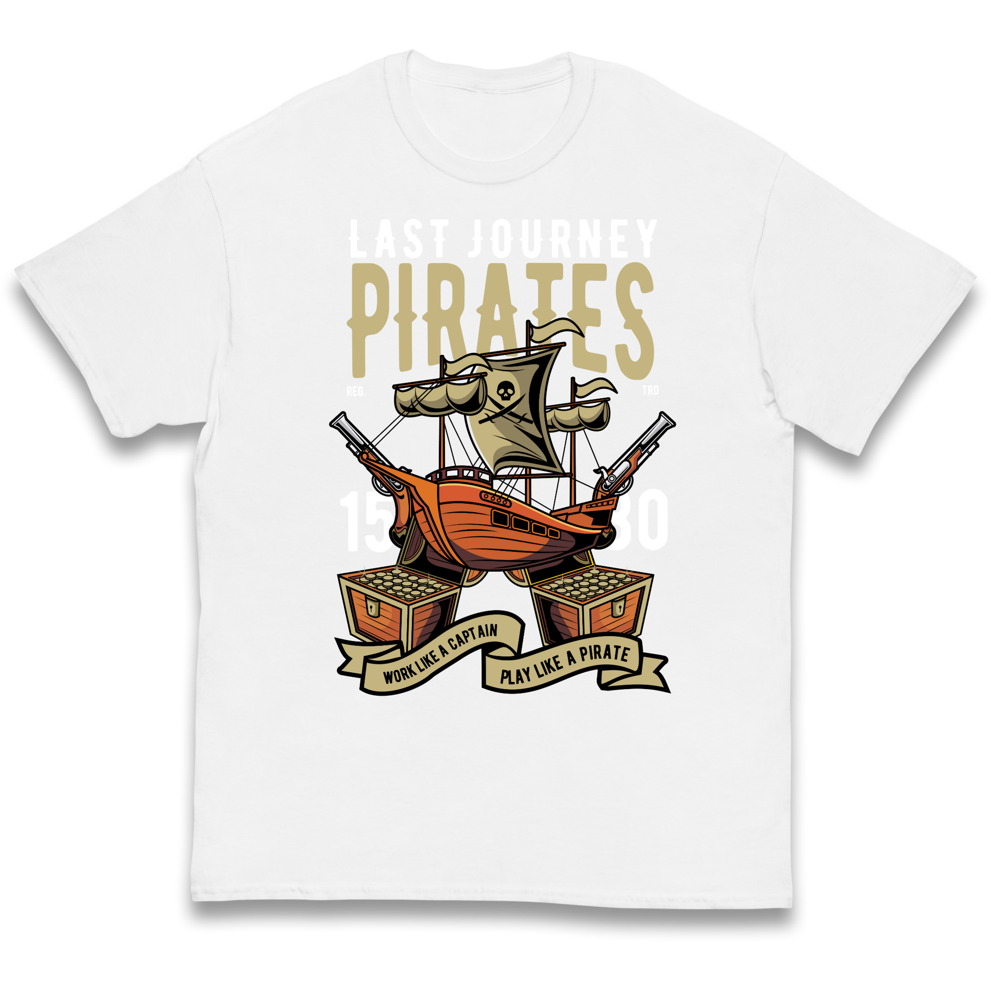 Last Journey Pirates kids t shirt