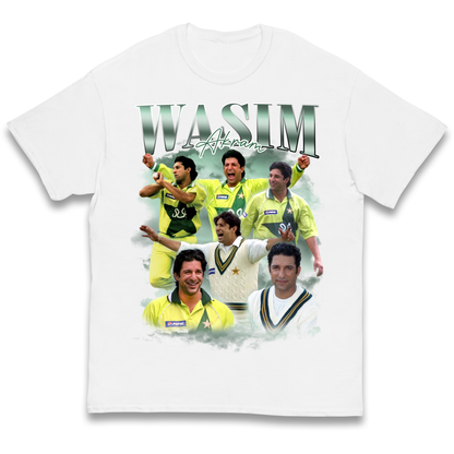 Wasim Akram kids t shirt