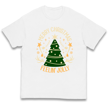 Merry Christmas Feeling Jolly Christmas kids t shirt