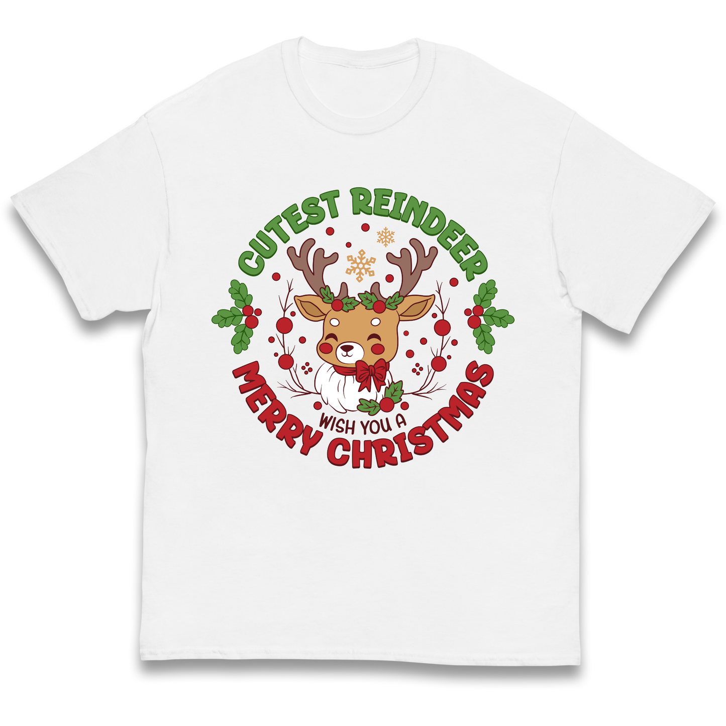 Cutest Reindeer kids t shirt