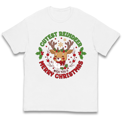 Cutest Reindeer kids t shirt