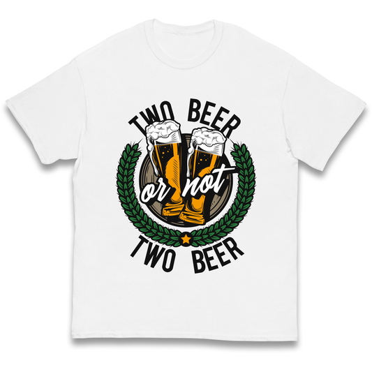 Two Beer or not Two Beer kids t shirt