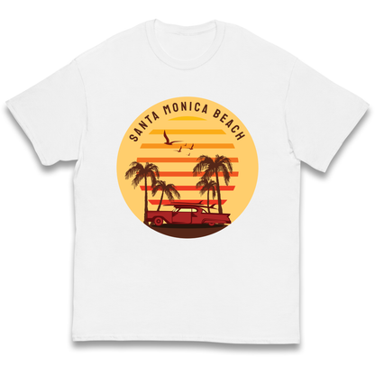 Santa Monica Beach kids t shirt